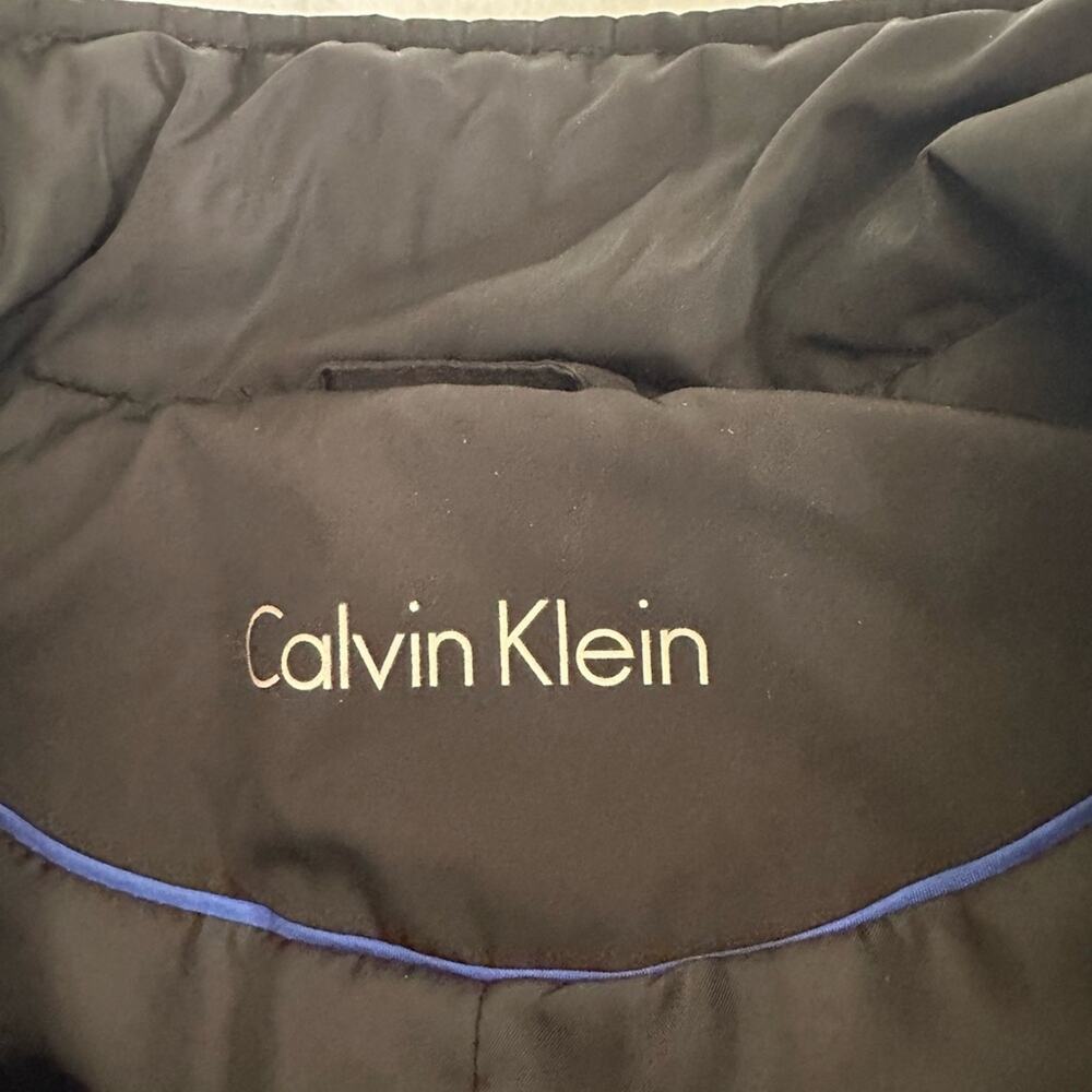 Calvin Klein Black Quilted Vest, size medium - Picture 6 of 13